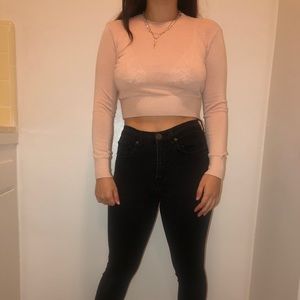 Cropped American Apparel Sweater